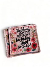 Load image into Gallery viewer, Mug Rugs: cotton coasters, fabric coasters
