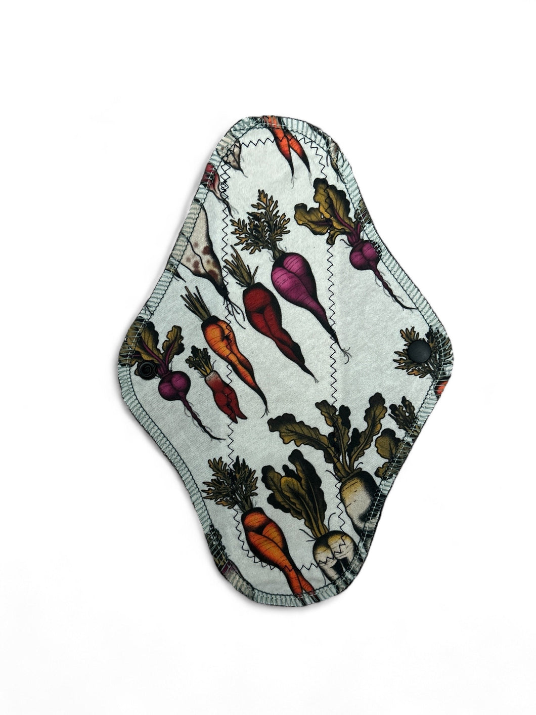 10 inch Root Vegetable Legs heavy absorbency reusable pads, sanitary napkins, reusable pads, organic cotton topper,